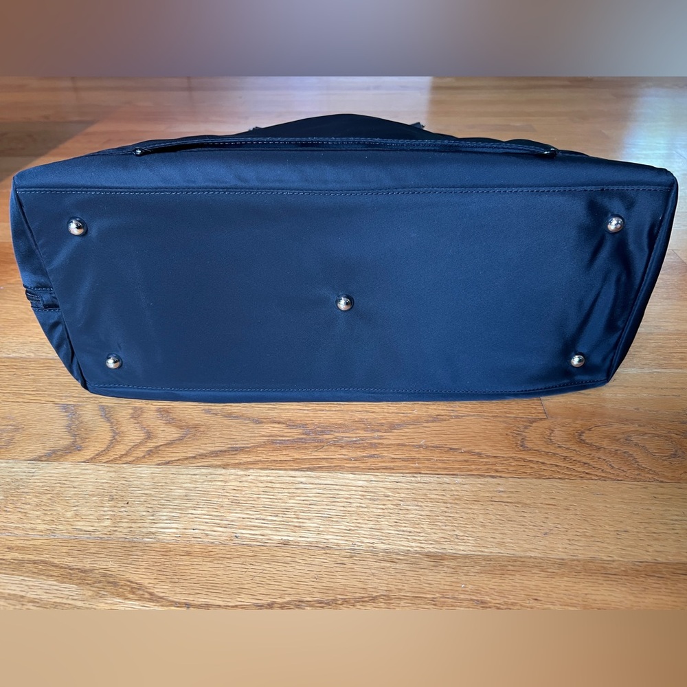 Lo & Sons OMG small bag, nylon, black / silver / lavender. Like new condition! - Picture 4 of 9